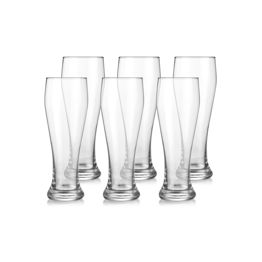 6 Stratford Crystal Beer Glasses