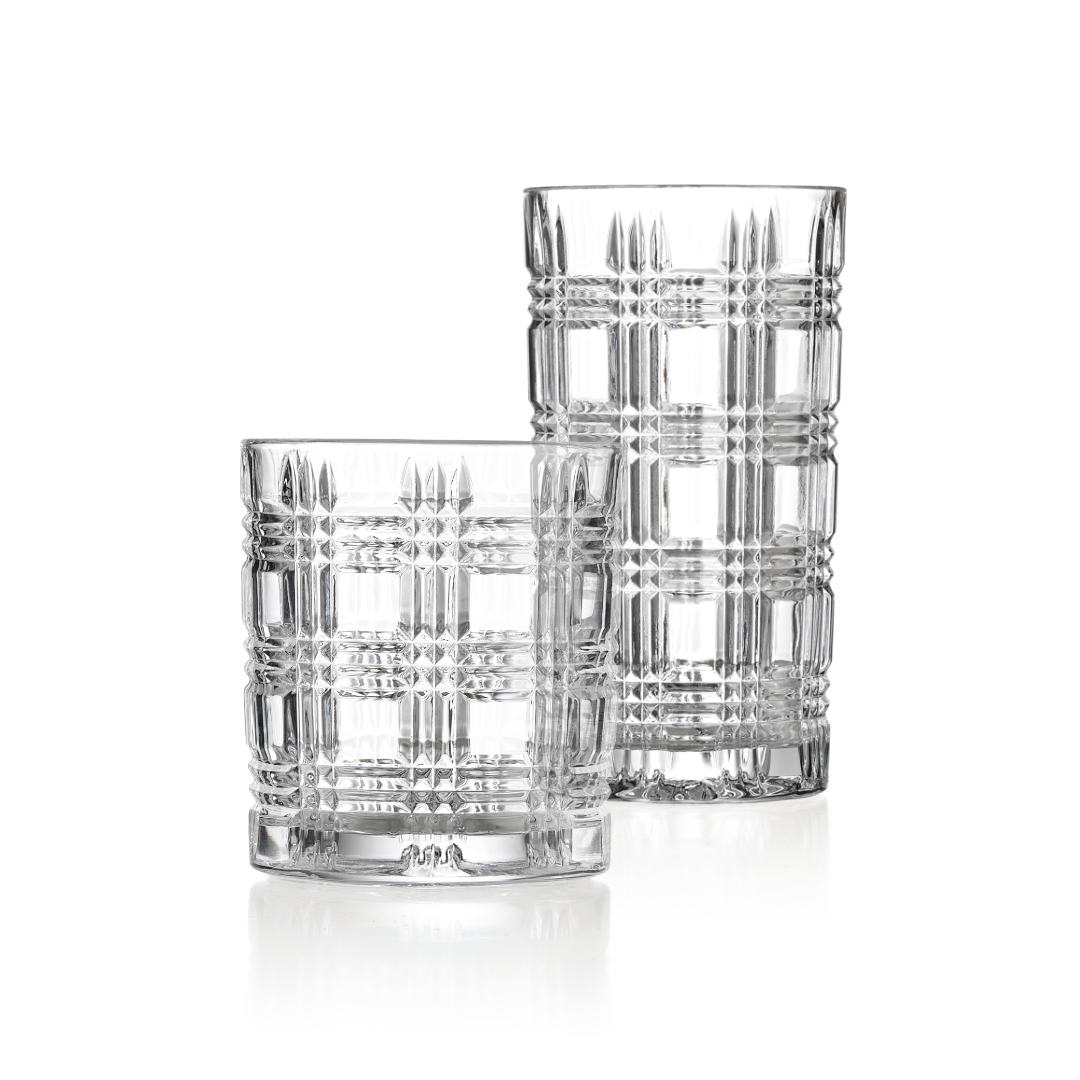 8 Fulham Crystal Glasses