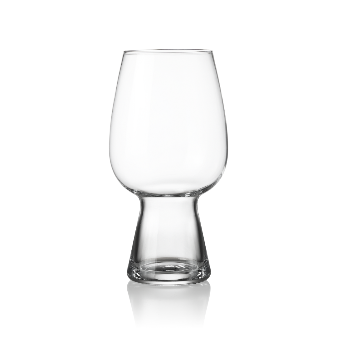 6 Hampstead Crystal Glass Beer Glasses