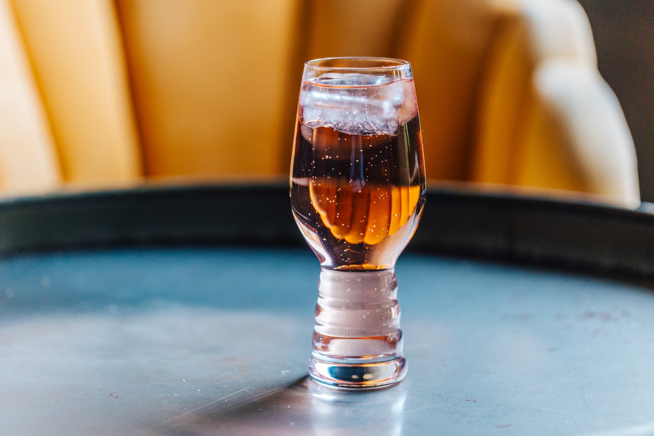 6 Brixton Crystal Glass Beer Glasses