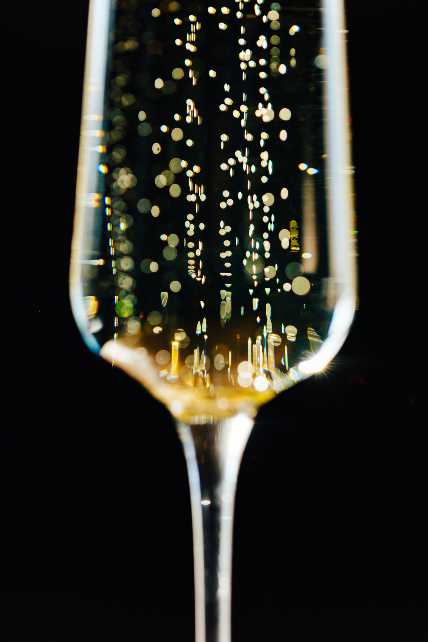 6 Chelsea Crystal Glass Champagne Glasses