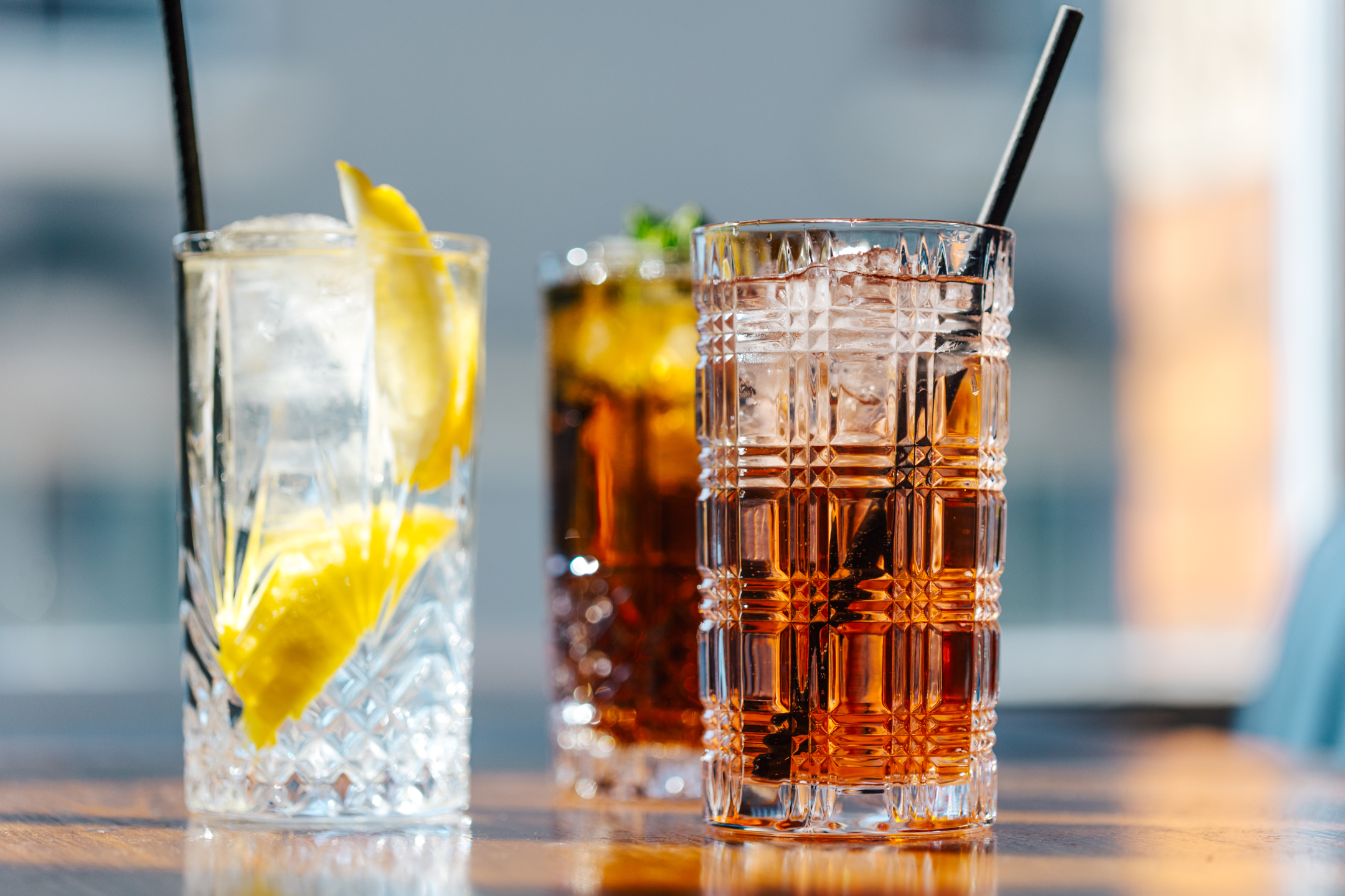 6 Fulham Crystal Glass HighBalls