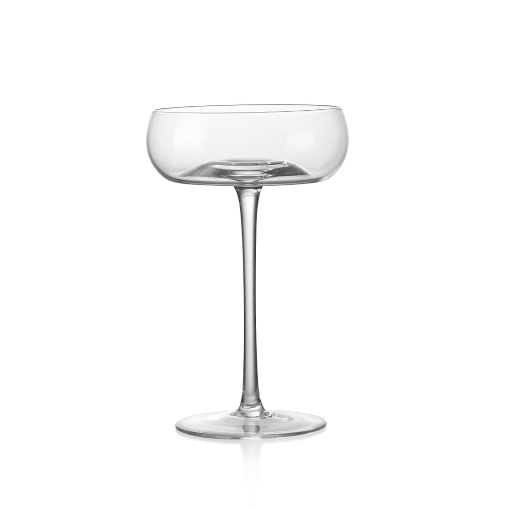 4 Knightsbridge Crystal Glass Champagne Coupe