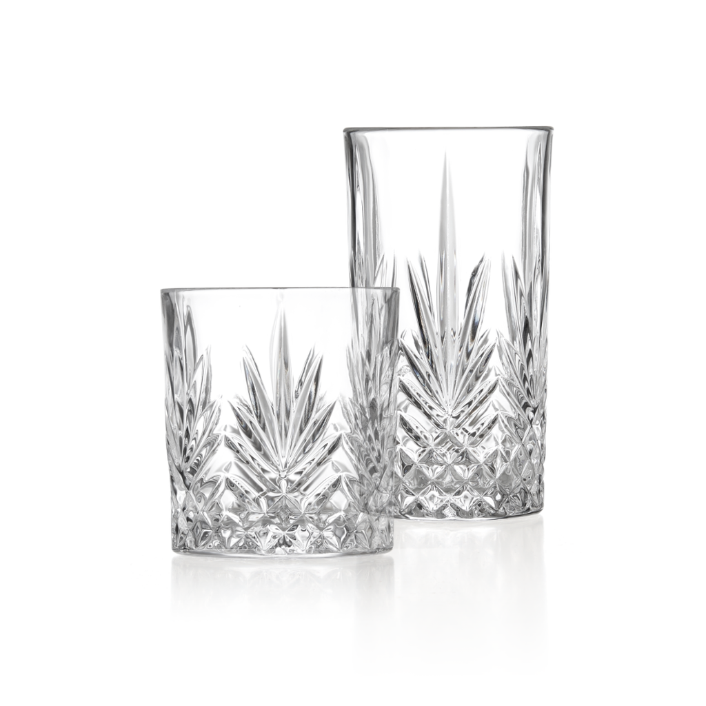 8 Mayfair Crystal Glasses