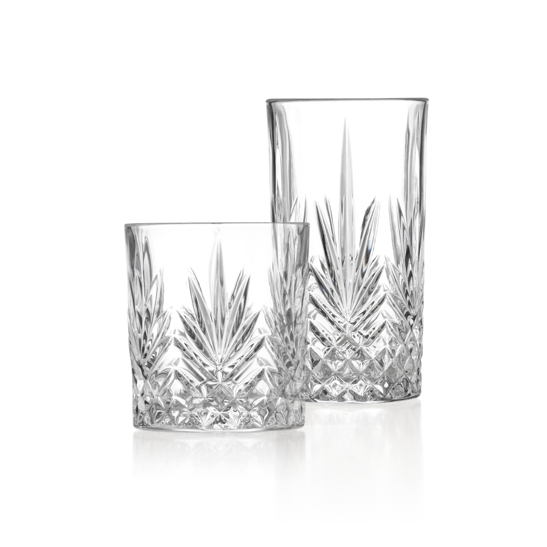 8 Mayfair Crystal Glasses